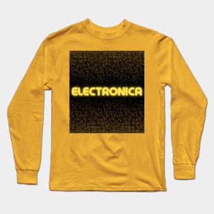 Electronica Music Long Sleeve T-Shirt